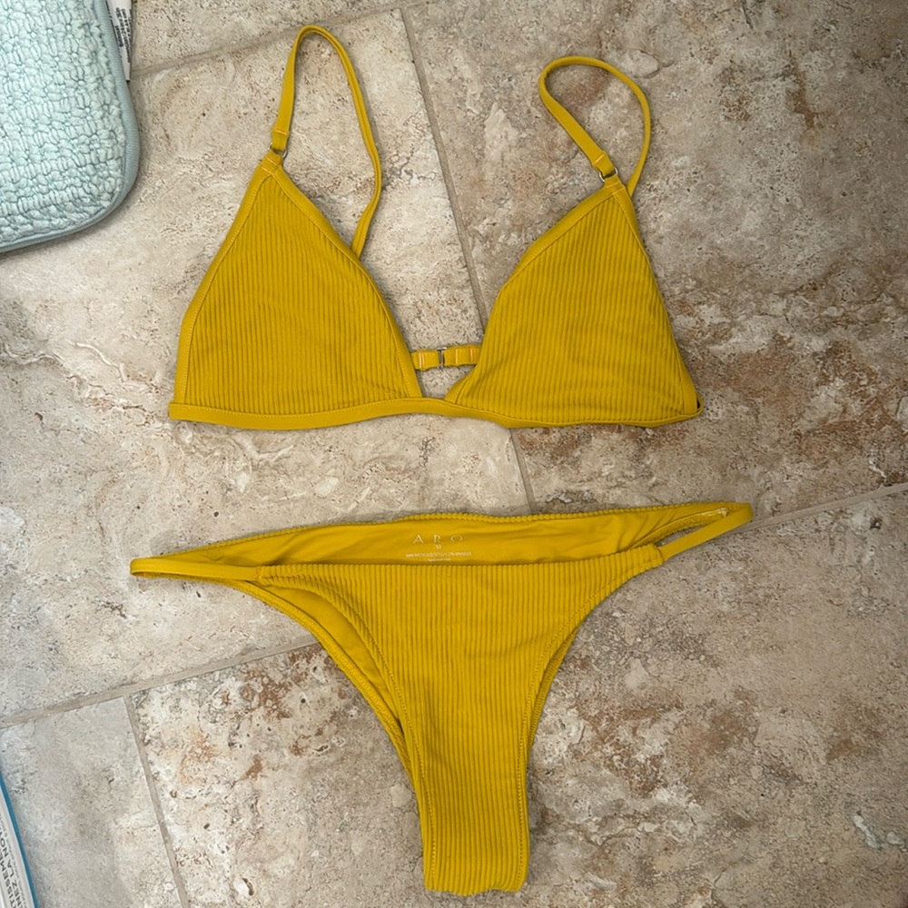 Aro yellow swimsuit